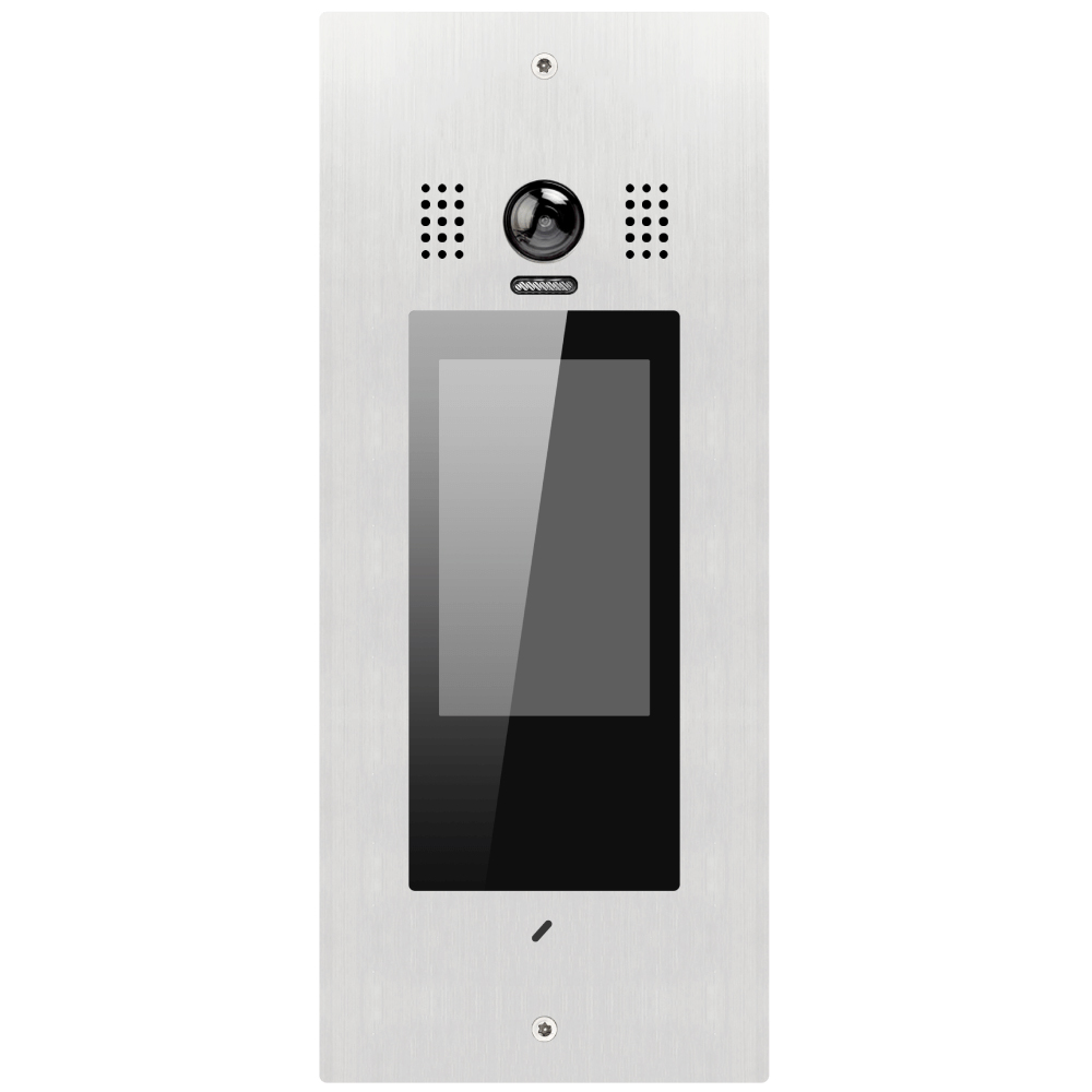 IP Door Entry Camera Panel - IPX-850F Video Intercom Station with 5 Inch TFT Touch Screen, Ultra Wide Lens