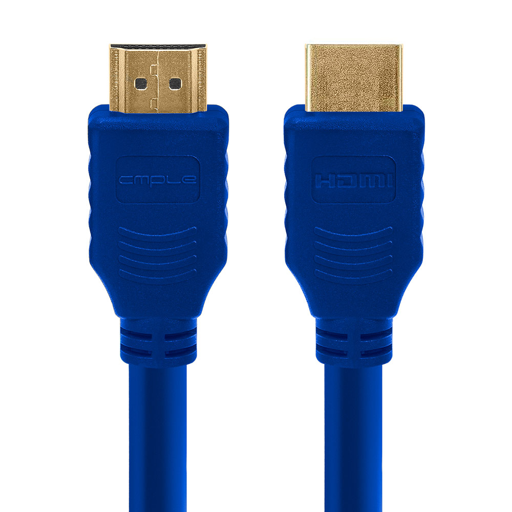 HDMI Cable 4K Premium High Speed Standard 2.0 Video Cord HDTV 5FT Red Blue  Color
