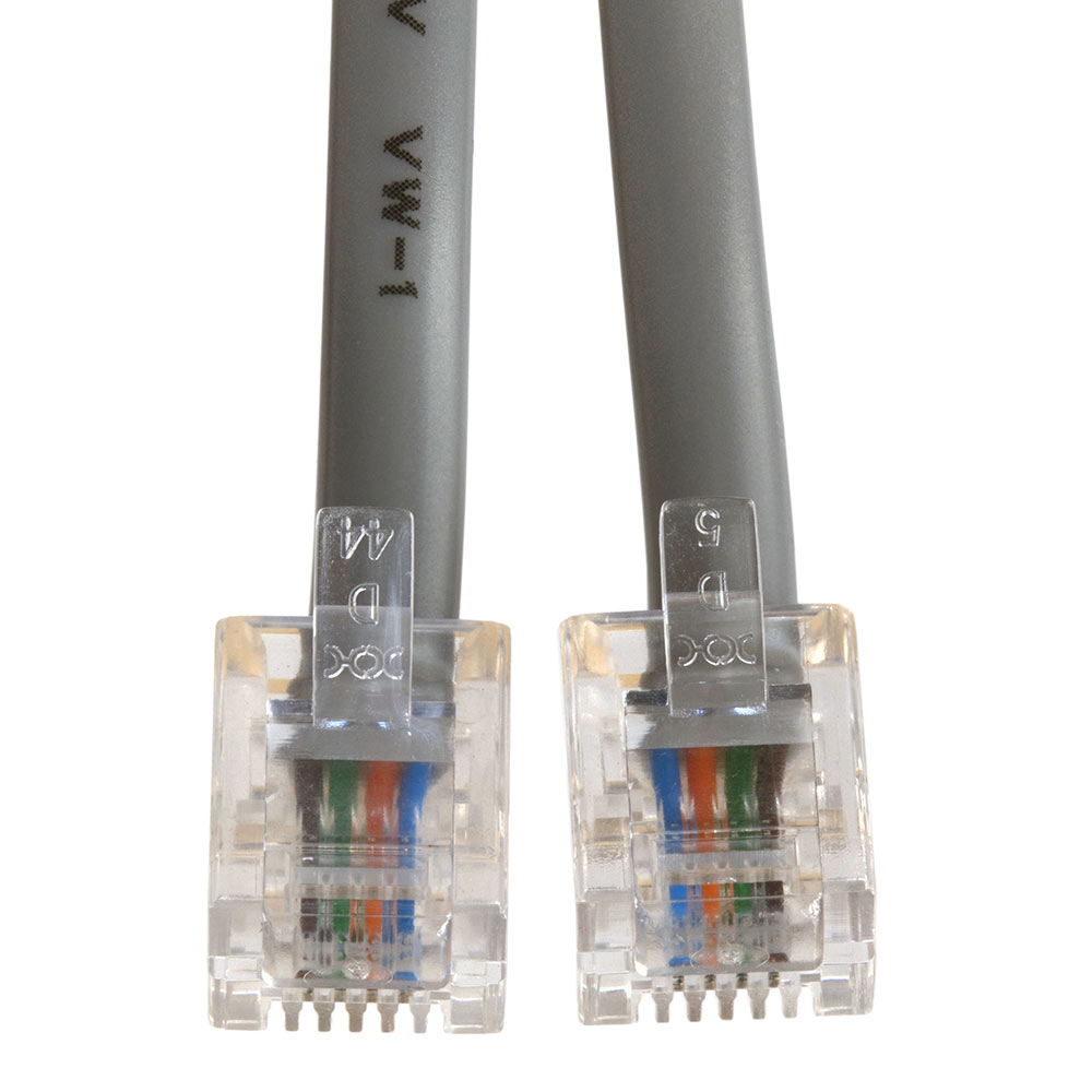 StarTech.com 25 ft RJ11 Telephone Modem Cable - Phone cable - RJ-11 (M) -  RJ-11 (M) - 25ft - Phone cable - RJ-11 (M) to RJ-11 (M) - 25 ft - for P/N