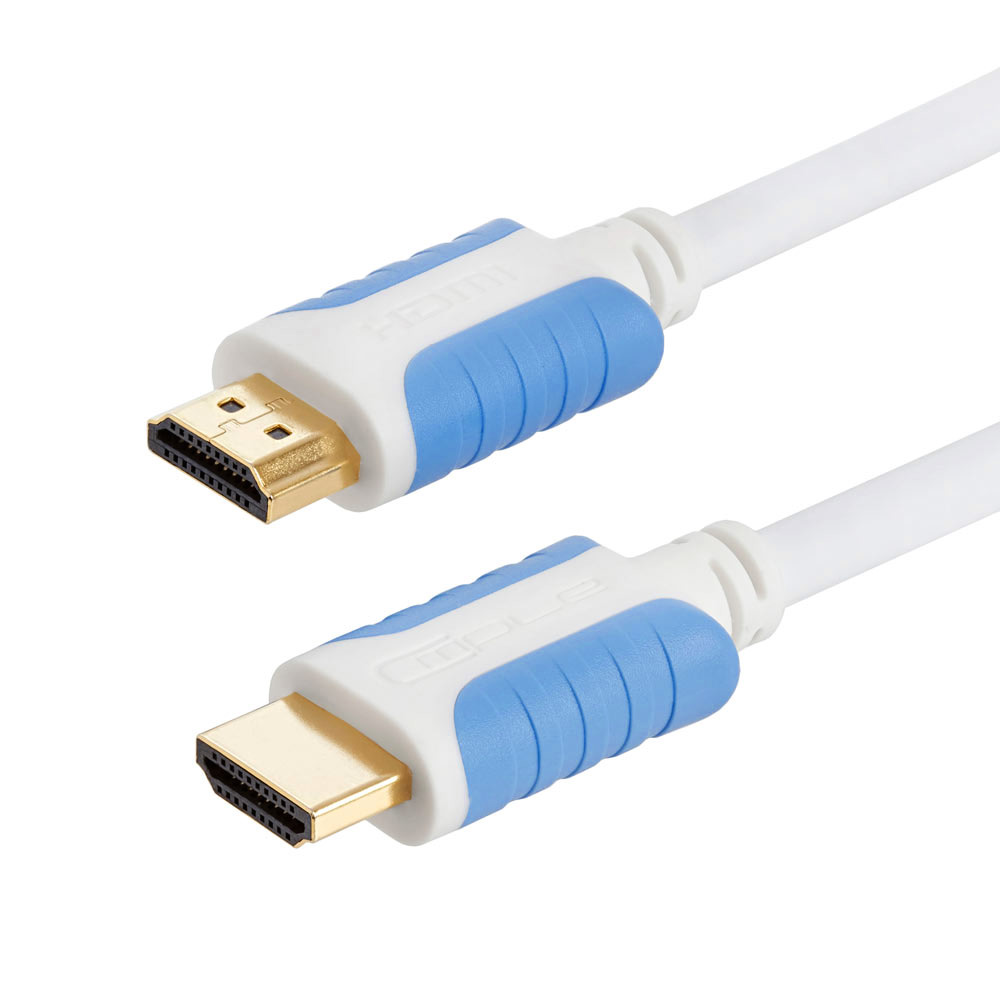 26 AWG High Speed HDMI Cable with Ethernet – 25 Feet, White