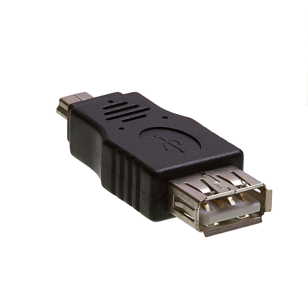 USB 2.0 A Female Mini B 5-Pin