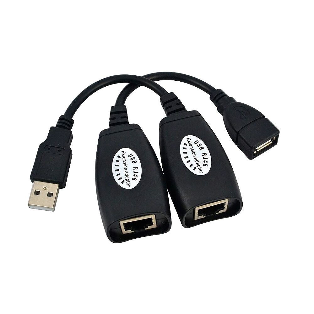 USB 2.0 RJ45 Cat5, Cat5e, Cat6